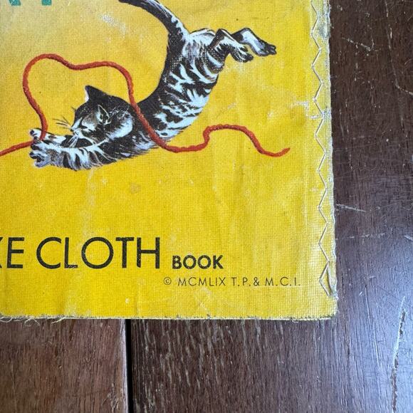 1959 Platt & Munk ABC Words to Say Cloth easy‎ to clean kids story book - Picture 2 of 10